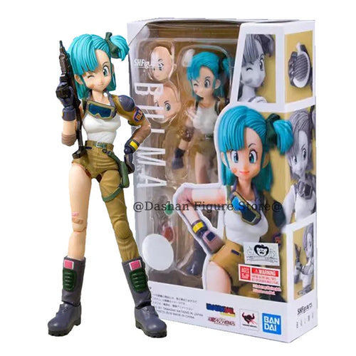 Anime Dragon Ball Goku Bulma Action Figure-0